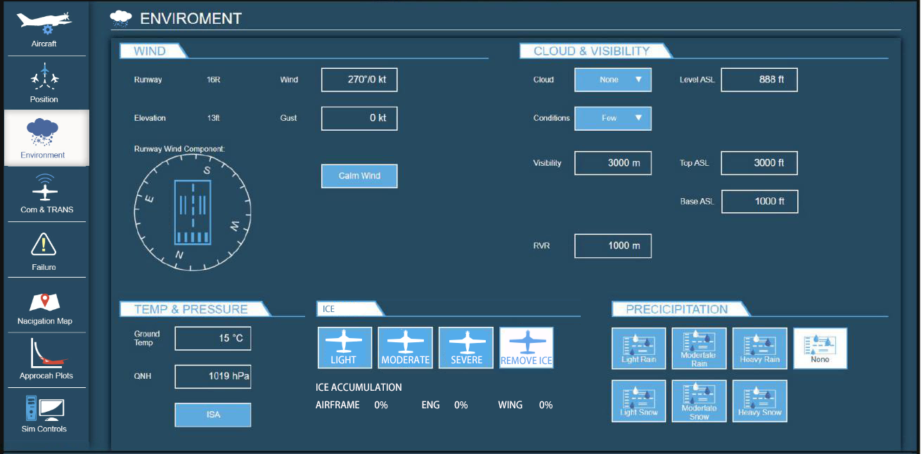 中仿CNFSimulator.A32空客A320飞行模拟器IPT教员台